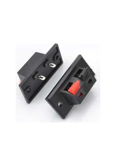 İkili Hoparlör Terminali 2cm X 5.5cm - Hoparlör Kabin Terminali - Hoparlör İkili Kabin Ses Portu