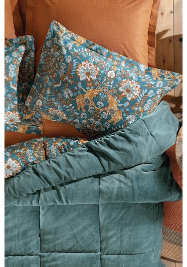 Yataş Bedding Madie Çift Kişilik Triola Set Zümrüt Yeşili Yeşil