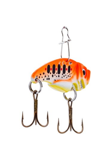 Vibrasyon Yem - Lrf/spin Jig - Fishack Vibrax - 7g 40mm - Fire Dot - Uv Boyalı