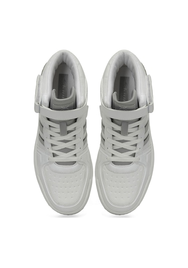 Kinetix Wılmo Pu Hı 5fx Beyaz Unisex High Sneaker Beyaz-a Grı Çok Renkli