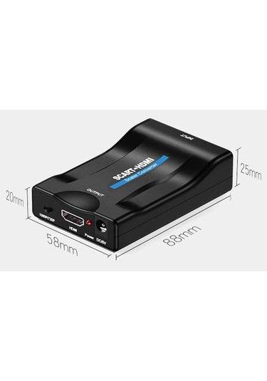 Speeduf Scart To Hdmı Av Video Dönüştürücü Adaptör