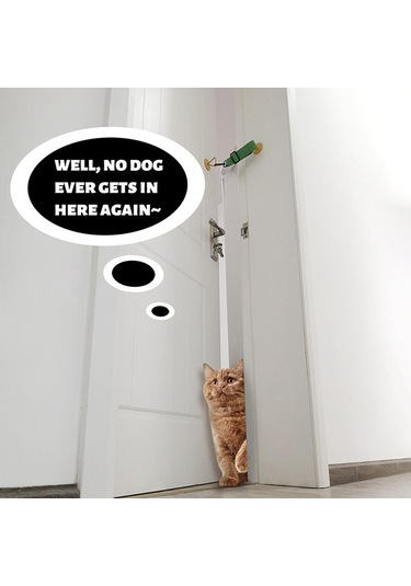 Homyl Ayarlanabilir Kapı Askısı Köpeği Çöp Sarı