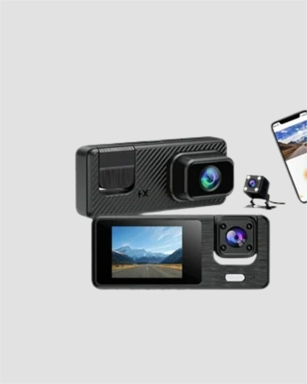 1080p 3 Kameralı Araç Dvr -q301