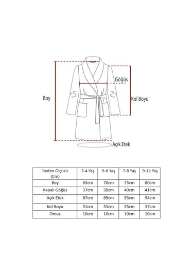 %100 Pamuk Çocuk Bornoz Yeşil Dinozor Yeşil