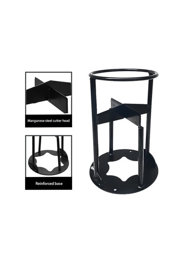 Sones Cross Yakacak Odun Parçalayıcı Karbon Çelik Kesici Kafa İle Manuel Kütük Parçalayıcı, Model: Orta