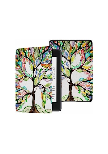 Cosmostech Amazon Kindle Paperwhite 4 Desenli Kılıfı