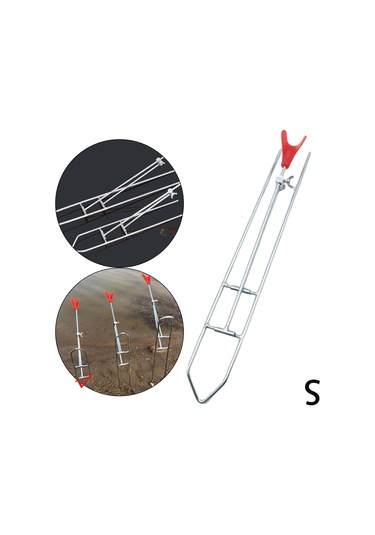 Homyl Katlanabilir Olta Kutup Tutucu Ayarlanabilir Katlanır 38cm