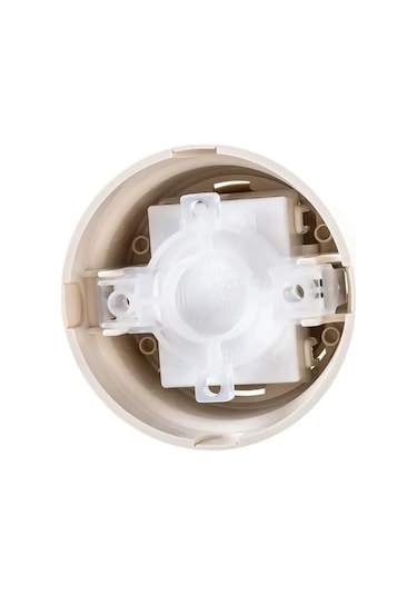 Bylectrıca Retro Yüzeye Monte Tek Tuşlu Geçişli Bej Anahtar 332670140