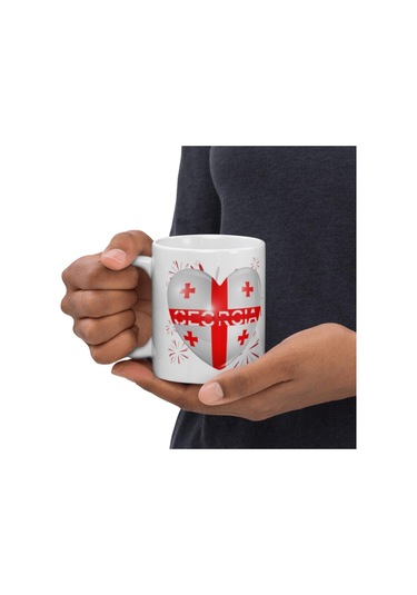 Gürcistan Kupa Bardak 2 Adet Seyahat Hatıra Georgia Mug