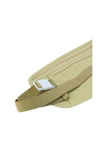 Bel Çantası Görünmez Seyahat Bel Paketleri Pasaport Para Kemer Çantası Gizli Güvenlik Cüzdan Hediye Seyahat Çantası Göğüs Paketi Para Bel Çantası Siyah