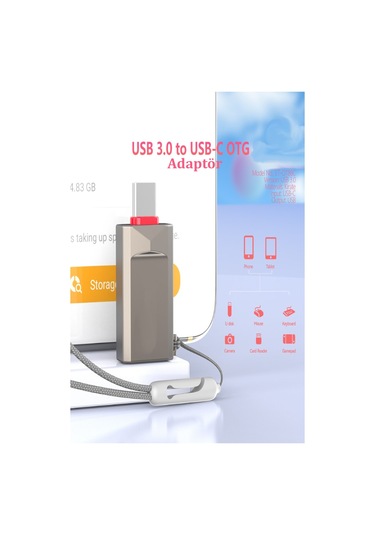 Qpen Ot88c Tak Çalıştır Type-c To Usb 3.0 Dönüştürücü