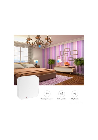 Geeroyoo Tuya/zigbee/bluetooth Akıllı Ev Ağ Geçidi - 50 Cihaz Bağlantılı, Uzaktan Kontrol, 2.4g Wi-fi, Mikro Usb