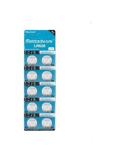 Mettzchrom Kol Saat Pili 377a Lr626 Ag4 1.5v Kol Saati Pili 30'lu