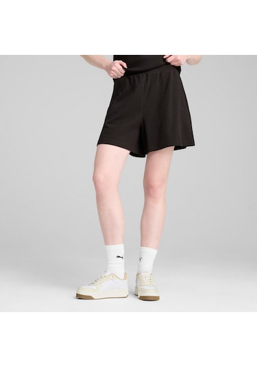 Puma Her 5" Kadın Yüksek Bel Şort 685062 01 Siyah