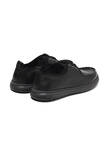 Black Safari Bot Erkek Ka-26y-e15302 John May Mars Shoe Siyah