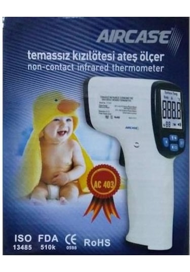 Aircase AC 403 Tabanca Tipi Temassız Ateş Ölçer