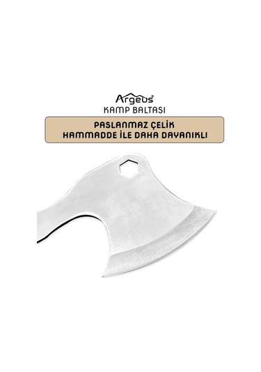 Argeus Taşıma Kılıflı Kamp Baltası