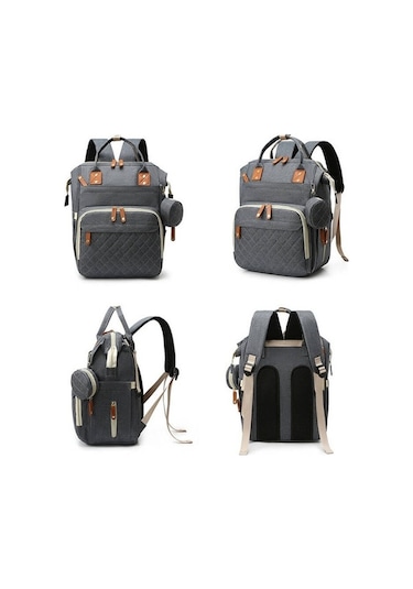 Novahub Ve Şişe Shoping Kapasiteli Fonksiyonlu Dinosaurs Değiştirme Çok Çok Çantası-920 Çantası Büyük Bölmeli Bezi Bebek Anne Altın Alt Nq Altın