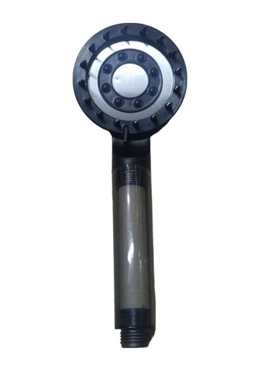 Masaj Başlı Filtreli Kireç Önleyici 5 Fonksiyon Duş Başlığı Siyah