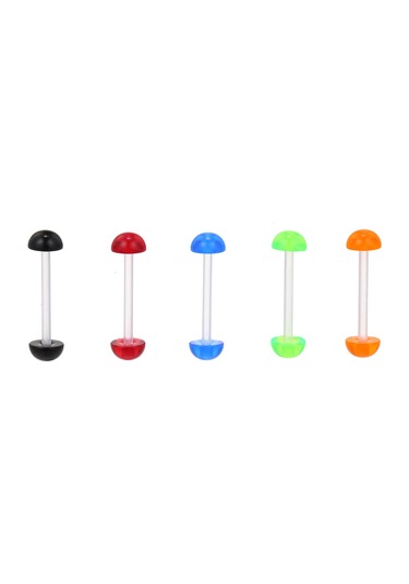 Wezone 13'lü Renkli Akrilik Dikişli Dil Ve Memen Çiti - Alerjiye Duyarsız, Esnek Ve Kolay Kullanim Diğer