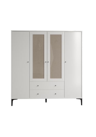 Trio White Xl Genç Odası %100mdf Beyaz