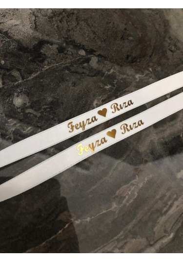 İsimli Söz Nişan Kurdelesi B-1