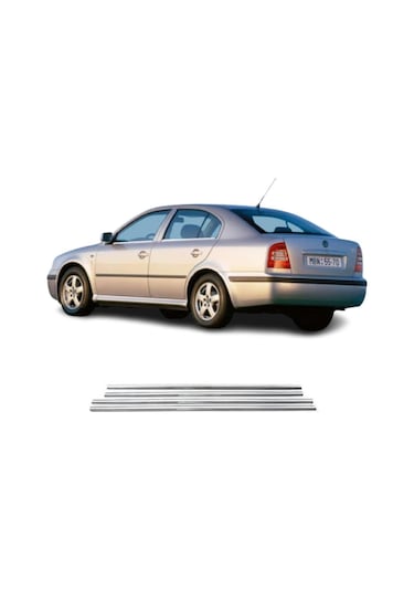 Skoda Octavia A4 Avantajlı Krom Set 1999-2004 Arası -4ürün- Pasla