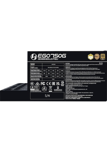 Lian Li Edge750 Siyah 750w 80+ Gold Atx Power Supply Akak92llı0015