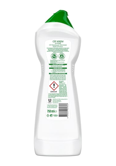 Cif Krem Amonyaklı Yüzey Temizleyici 3 x 750 ML