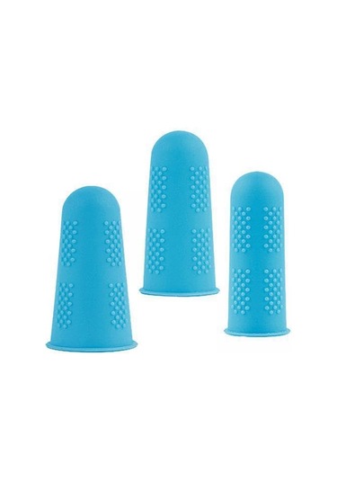 6x 3pcs Parmak Koruyucusu Manşon Silikon Başparmak Koruyucusu Mutfak İçin Yemek Pişirme Koruması İçin Anti -kesme İşçi Yalıtım Parmak Kapağı