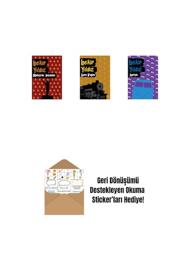 Mahşerin İnsanları + Kara Vagon + Harran + Okuma Sticker'ları