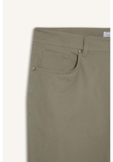 Defacto Slim Fit Dar Kesim Dar Paça Pantolon B2089ax25aukh465 Haki Defacto Slim Fit Dar Kesim Dar Paça Pantolon B2089ax25aukh465 Haki