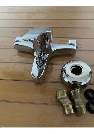 Armour Armatür Banyo Bataryası Ve Duş Seti Krom Krom