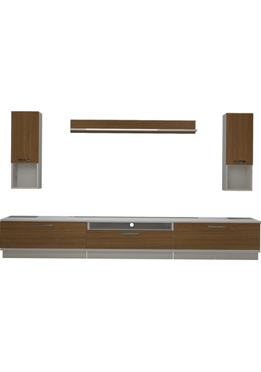 Decoraktiv Trendstyle 270da Mdf Tv Ünitesi Tv Sehpası Beyaz - Ceviz