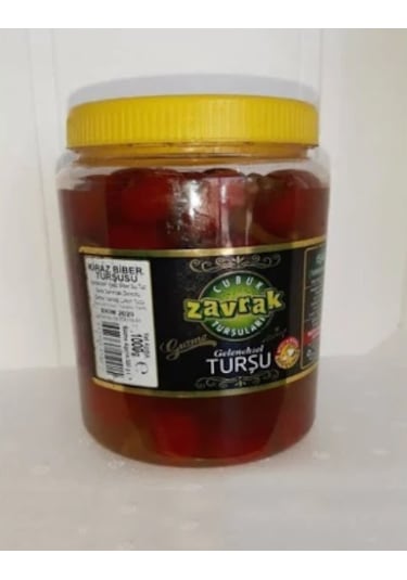 Zavrak Çubuk Kiraz Biber Turşusu 1000 CC