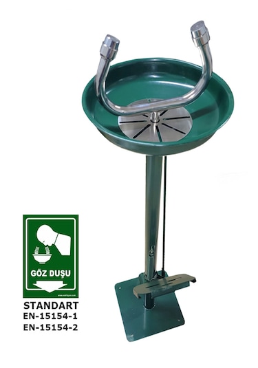 Ea 2031-a Acil Göz Yıkama Duşu - Boy Tipi Galvaniz