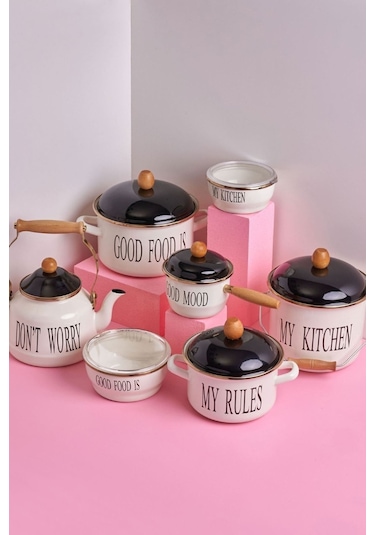 Mttskb-0005 Miss Betty 14-16 Cm 2'li Emaye Saklama Kabı 001