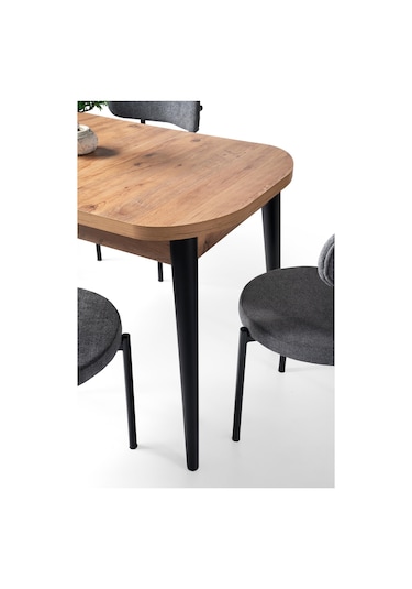 Venüs Alfa Mdf Mutfak Masa Sandalye Takımı 80x130