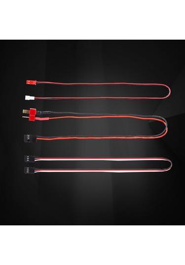 Ximistore9 Rc Tırmanış Araçları İçin 3'lü Uzatma Kablosu Seti - Jst Ph2.0mm Bağlantı