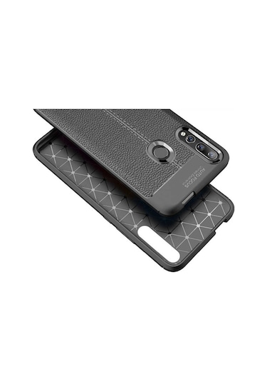 Huawei Y9 Prime 2019 Kilif Deri Tarzi Niss Silikon Case 389468690
