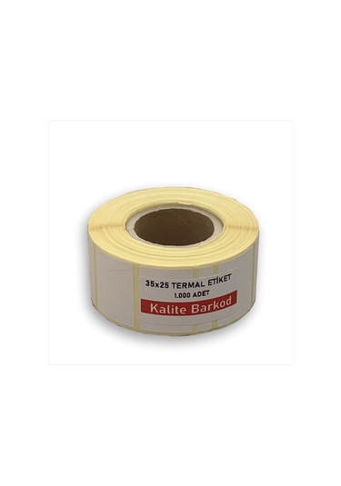 35x25 Termal Etiket | Rulo Barkod Etiketi