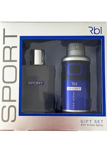 Rebul Sport Erkek Parfüm EDT 50 ML + Sport Erkek Sprey Deodorant 150 ML
