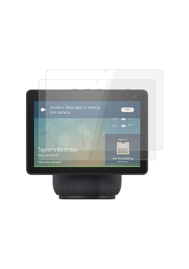 Amazon Ev Echo Show 8 Uyumlu Body Şeffaf Ekran Koruyucu Nano Jelatin