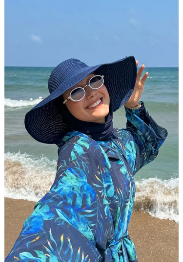 Remsa Mayo Hasır Şapka Rş-64 Lacivert Lacivert