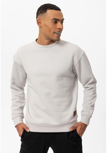 Seppe Erkek Basic Sweatshirt Krem
