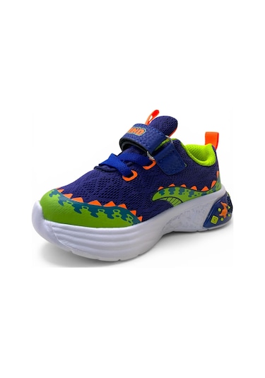 Pepino 2254 Erkek Bebek Işıklı Rahat Sneaker Saks