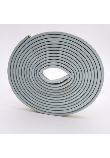 Contacall Bondit 2'li Kauçuk Kapı ve Pencere İzolasyon Bandı Fitili 10X2-20 Metre Gri