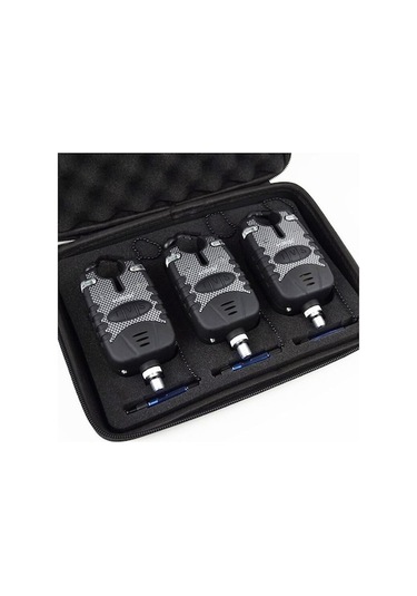 Electric Yüksek Sesli Balıkçılık Alarmı, Su Geçirmez Mavi Led, Kolay Kurulum, Balık Isırığı Uyarısı