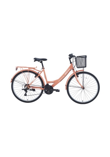 Lotus Şehir Bisikleti 44 Cm V 26 Jant 21 Vites Mercan Beyaz Mercan