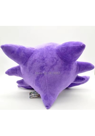 Haunter Peluş Oyuncak 35cm Pokemon Peluş Oyuncak Haunter Gengar Gastly Evrimi